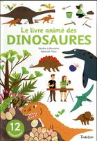 Couverture du livre « Les dinosaures ; mini anim'action » de Sandra Laboucarie aux éditions Tourbillon