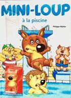 Couverture du livre « Mini-Loup à la piscine » de Philippe Matter aux éditions Hachette Enfants