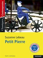 Couverture du livre « Petit pierre » de Suzanne Lebeau aux éditions Magnard