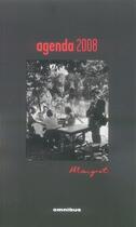 Couverture du livre « Agenda Maigret (édition 2008) » de Claude Gauteur aux éditions Omnibus