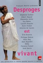 Couverture du livre « Desproges est vivant ; une anthologie et trente-quatre saluts à l'artiste » de Pierre Desproges aux éditions Points