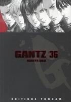 Couverture du livre « Gantz T.36 » de Hiroya Oku aux éditions Delcourt