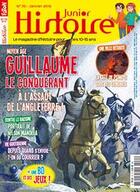 Couverture du livre « Histoire junior n 70 guillaume le conquerant janvier 2018 » de  aux éditions Histoire Junior