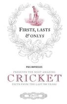 Couverture du livre « First Last & Only: Cricket » de Donnelly Paul aux éditions Octopus Digital
