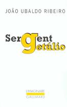 Couverture du livre « Sergent getulio » de Joao Ubaldo Ribeiro aux éditions Gallimard