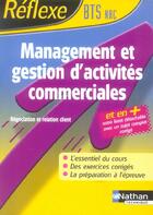 Couverture du livre « Nrc ; management et gestion d'activites commerciales (édition 2005) » de Bouhamidi/Detriviere aux éditions Nathan