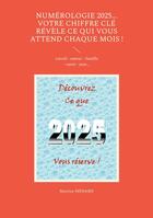 Couverture du livre « Numérologie 2025... Votre chiffre CLÉ révèle ce qui vous attend chaque mois ! : travail - amour - famille - santé - jeux... » de Martine Menard aux éditions Books On Demand