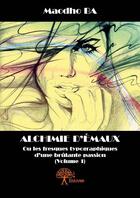 Couverture du livre « Alchimie d'émaux t.1 ; les fresques typographiques d'une brûlante passion » de Maodho Ba aux éditions Edilivre