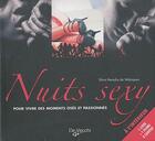 Couverture du livre « Coffret nuits sexy ; pour vivre des moments osés et passionnés » de  aux éditions De Vecchi