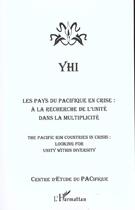 Couverture du livre « Les pays du pacifique en crise - a la recherche de l'unite dans la multiplicite - the pacific countr » de  aux éditions L'harmattan