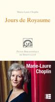 Couverture du livre « Jours de royaume » de Marie-Laure Choplin aux éditions Labor Et Fides