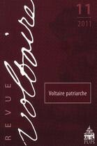 Couverture du livre « Revue Voltaire t.11 ; Voltaire patriarche » de  aux éditions Sorbonne Universite Presses