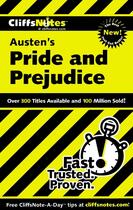 Couverture du livre « CliffsNotes on Austen's Pride and Prejudice » de Kalil Marie aux éditions Houghton Mifflin Harcourt