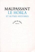 Couverture du livre « Le horla et autres histoires » de Guy de Maupassant aux éditions Ecole Des Loisirs