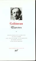 Couverture du livre « Oeuvres t.2 » de Arthur De Gobineau aux éditions Gallimard