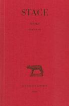 Couverture du livre « Silves Tome 1 ; L1-3 » de Stace aux éditions Belles Lettres
