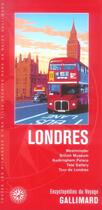 Couverture du livre « Londres » de Collectif Gallimard aux éditions Gallimard-loisirs