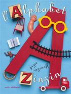 Couverture du livre « L'alphabet zinzin » de Sazonoff Zazie aux éditions Mila