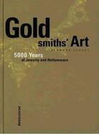 Couverture du livre « Goldsmiths' art » de  aux éditions Arnoldsche