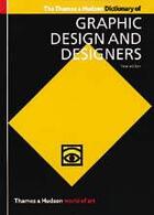 Couverture du livre « Dictionary of graphic design and designers 2nd ed. (world of art) » de Alan Livingston aux éditions Thames & Hudson