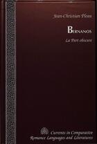 Couverture du livre « Bernanos » de Pleau Jean-Christian aux éditions Peter Lang