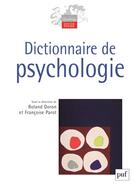 Couverture du livre « Dictionnaire de psychologie (3e édition) » de Roland Doron et Francoise Parot aux éditions Puf