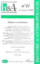 Couverture du livre « Religions et civilisations » de  aux éditions Editions L'harmattan