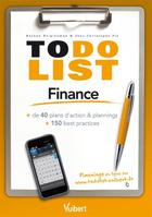 Couverture du livre « To do list : finance » de Jean-Christophe Pic et Nathan Boigienman aux éditions Vuibert