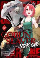 Couverture du livre « Goblin slayer - year one Tome 10 » de Kumo Kagyu et Kento Sakaeda aux éditions Kurokawa