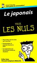 Couverture du livre « Le japonais pour les nuls » de Eriko Sato aux éditions First