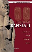 Couverture du livre « Ramsès II » de Claude Obsomer aux éditions Pygmalion