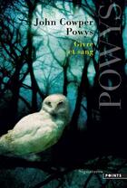 Couverture du livre « Givre et sang » de John Cowper Powys aux éditions Points