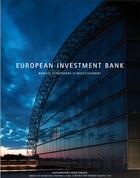 Couverture du livre « European investment bank ; siège de la banque européenne d'investissement » de Herve Abbadie aux éditions Images En Manoeuvres