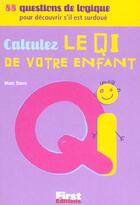 Couverture du livre « Special Qi : Calculer Le Qi De Votre Enfant » de Marc Stern aux éditions First