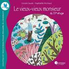 Couverture du livre « Le vieux-vieux monsieur du 33e étage » de Coralie Saudo et Raphaelle Michaud aux éditions Pourpenser