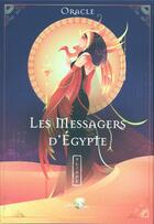 Couverture du livre « Les messagers d'egypte - oracle - coffret » de Yliade aux éditions Arcana Sacra