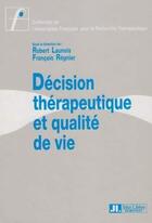 Couverture du livre « Decision Thera Et Qual Vi » de Launois aux éditions John Libbey