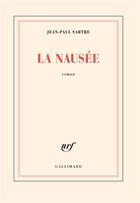 Couverture du livre « La nausée » de Jean-Paul Sartre aux éditions Gallimard