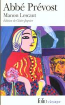Couverture du livre « Manon lescaut » de Prevost A F. aux éditions Gallimard