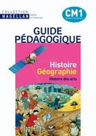 Couverture du livre « Magellan : enseigner l'histoire-géographie au CM1 » de Francoise Martinetti aux éditions Hatier