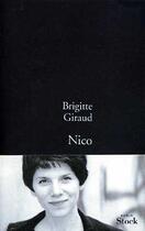 Couverture du livre « NICO » de Brigitte Giraud aux éditions Stock