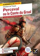 Couverture du livre « Perceval ou le conte du graal » de Chretien De Troyes aux éditions Hatier