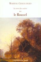 Couverture du livre « Roussel (le) » de Chaulanges aux éditions Pu De Grenoble