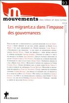 Couverture du livre « Revue mouvements numero 93 migrant e.s dans la nasse » de Revue Mouvements aux éditions La Decouverte