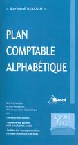 Couverture du livre « Plan comptable alphabetique » de Rebouh aux éditions Breal