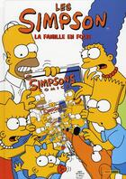 Couverture du livre « Les Simpson comics t.11 : la famille en folie » de Matt Groening aux éditions Panini