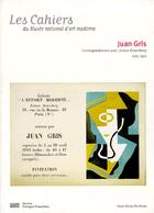 Couverture du livre « Cahiers du musee national d'art moderne - juan gris (les) » de Christian Derouet aux éditions Centre Pompidou