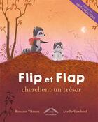 Couverture du livre « Flip et flap cherchent un tresor » de Tilman Roxane aux éditions Circonflexe