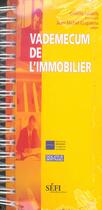 Couverture du livre « Vademecum de l'immobilier » de Colette Sabarly et Jean-Michel Coquerna aux éditions Sefi