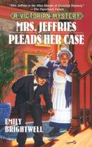 Couverture du livre « Mrs. Jeffries Pleads Her Case » de Brightwell Emily aux éditions Penguin Group Us